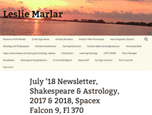 Tablet Screenshot of lesliemarlar.net